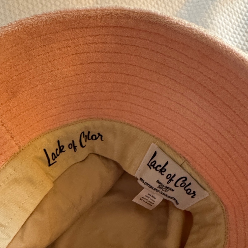 Lack of Color Pink Hat